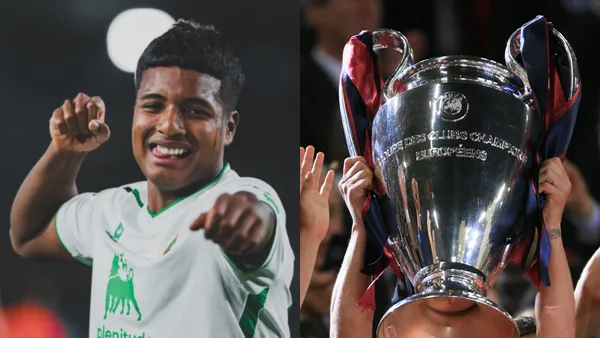 Jeremy Arévalo-Champions League / Foto: Infobae