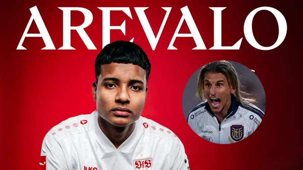 Jeremy Arévalo-Sebastián Beccacece / Foto: Infobae