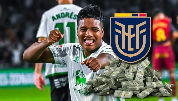 Jeremy Arévalo-Selección Ecuatoriana / Foto: AS