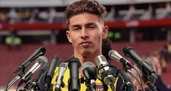 Jeremy Sarmiento asistió a la rueda de prensa de la Selección Ecuador, en la previa ante Paraguay y esto le pasó