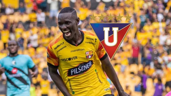 Jeremy Sarmiento-Liga de Quito / Foto: El Comercio