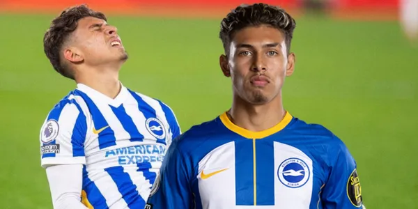 Jeremy Sarmiento recibió un golpe bajo por parte del Brighton