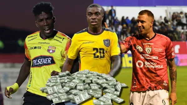 Jhegson Méndez, Barcelona SC e Independiente del Valle / Foto: API