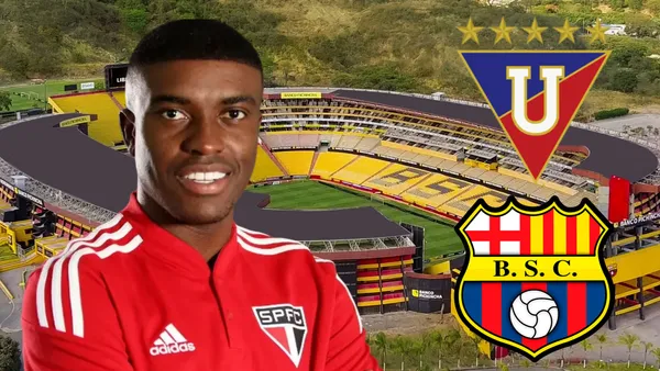 Jhegson Méndez (Foto tomada de: Barcelona SC/Wikipedia)