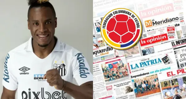 Jhojan Julio hizo un blooper en Santos FC que se ha vuelto viral, ya no solo en Brasil sino en varios países como Colombia