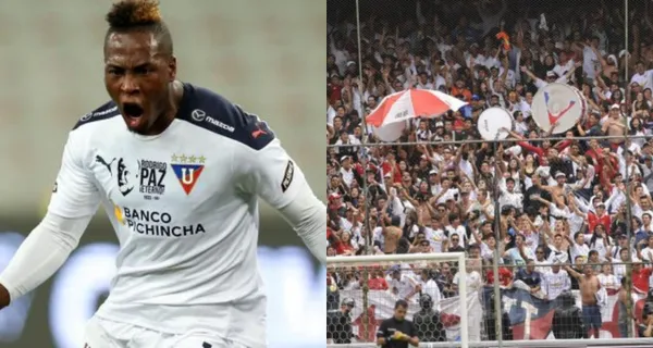 Jhojan Julio se volvió a poner la camiseta de Liga de Quito, luego de su salida temporadas atrás