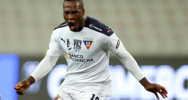 Jhojan Julio tuvo un primer tiempo impecable con Liga de Quito, en la victoria parcial sobre Independiente del Valle