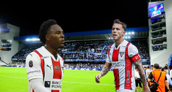 Jhojan Julio y Ezequiel Piovi / Foto de: El Futbolero Ecuador