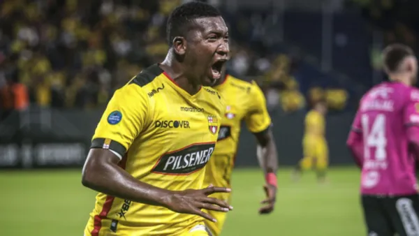 Jhon Jairo Cifuente en Barcelona SC / Foto tomada de: API