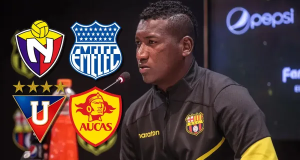 Jhon Jairo Cifuente se va de Barcelona SC, aunque ha hecho goles pese a las críticas, y su futuro estaría en este equipo