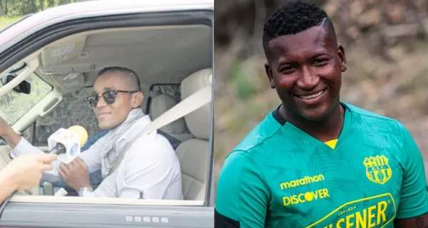 Jhon Jairo Cifuentes se presentó a los entrenamientos de Barcelona SC en su carro, que no es de gama baja