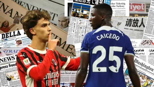 João Félix y Moisés Caicedo