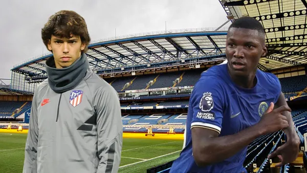João Félix y Moisés Caicedo (Foto tomada de: Wikipedia/Chelsea)