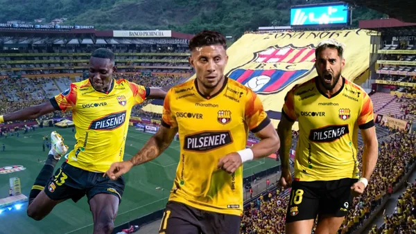 Joao Rojas en el estadio Monumental asumiendo el rol de líder