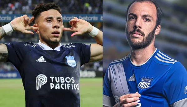 Joao Rojas festejó el gol de Emelec de manera eufórica y confesó que sintió al vivir el partido como hincha