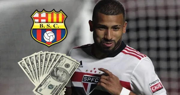 Joao Rojas tenía un buen salario en el Sao Paulo y Barcelona SC tendrá que acogerse al elevado sueldo del jugador