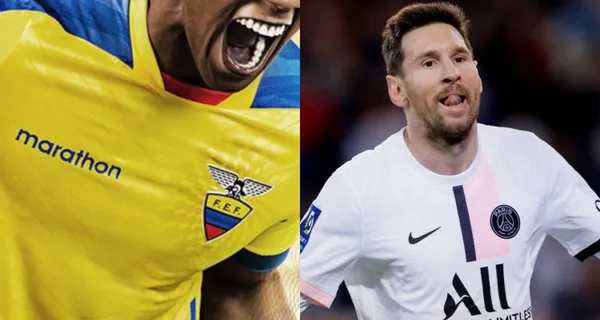 Joffre Guerrón, entre su colección de camisetas, tiene una de Lionel Messi, de un partido inolvidable para la Pulga