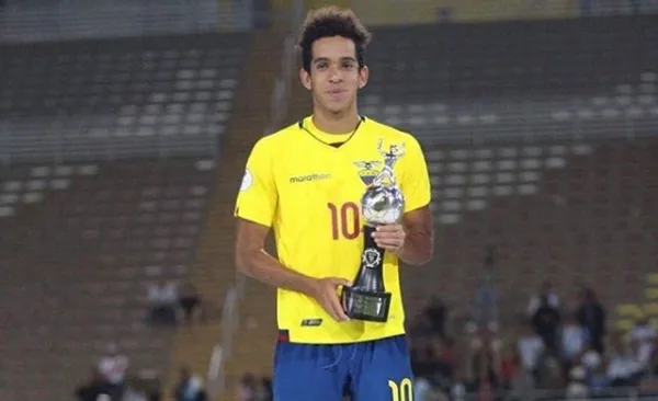 Johan Mina, goleador ecuatoriano sub 17, ha estado en la órbita del Chelsea según su representante