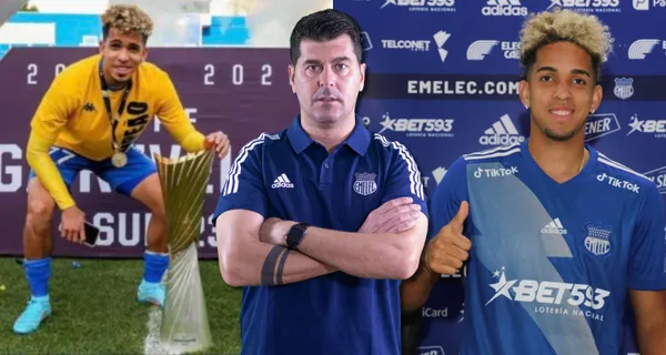 Johan Mina todavía no ha podido sumar minutos en Emelec por decisión de Ismael Rescalvo. El jugador contó por qué no lo tienen en cuenta