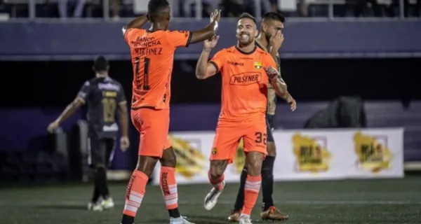 Jonatan Bauman no está en racha en Barcelona SC, que se enfrentó al equipo Sub-19