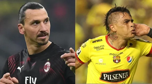 Jonathan Álvez, delantero de Barcelona SC, demostró que es dúctil con el balón, y toda América está hablando de su jugada