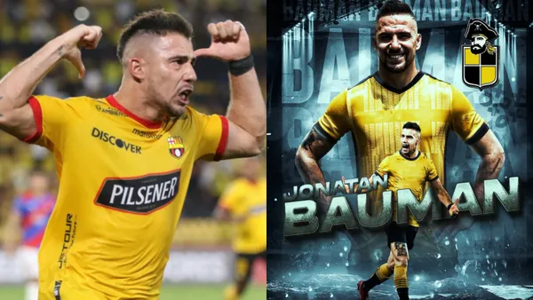 Jonathan Bauman, ex delantero de Barcelona SC / Foto: API