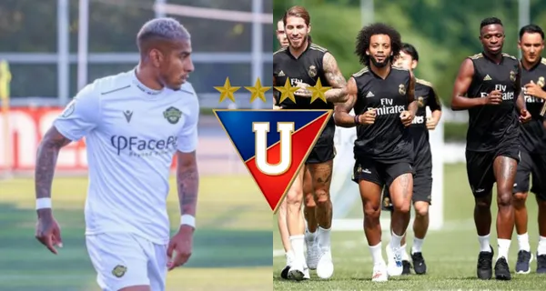 Jordan Gaspar estuvo en el Real Madrid y entrenado por Zinedine Zidane, en Liga de Quito quedó maravillado