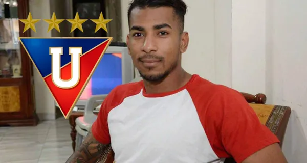 Jordan Gaspar llegó a Liga de Quito hace algunos días pero desde el conjunto capitalino no le dicen absolutamente nada sobre su fichaje