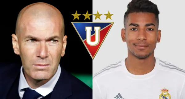 Jordan Gaspar tuvo sus primeros minutos con la camiseta de Liga de Quito, ante Universidad Católica