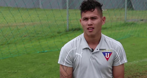 Jordy Alcívar es uno de los jugadores canteranos que se ha ganado su puesto en Liga de Quito y ahora que Inter de Porto Alegre va por su fichaje, le habrían escogido hasta un dorsal importante