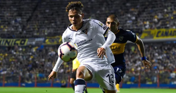 Jordy Alcívar tendría los días contados en Liga de Quito si sigue demostrando su gran nivel. Mira cuánto cuesta su pase