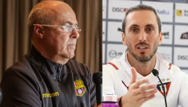 Jorge Célico confirmó que dos jugadores no alcanzaron a recuperarse para el partido frente a Liga de Quito