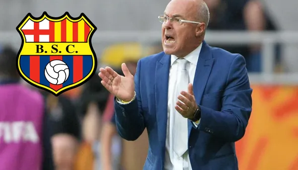 Jorge Célico conversó con la prensa previo al partido entre Barcelona SC y América MG