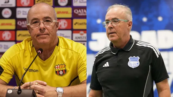 Jorge Célico-Emelec-Barcelona SC / Foto: API