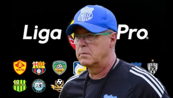 Jorge Célico entrenador de Emelec