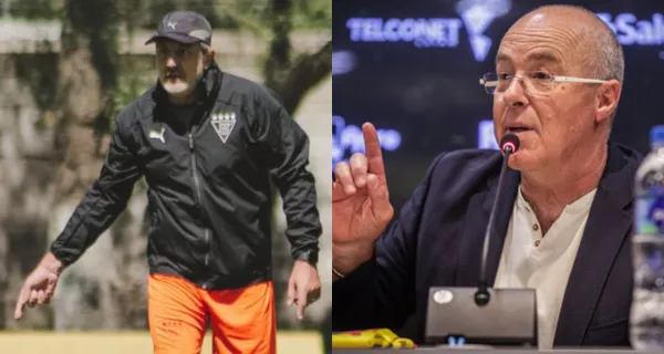 Jorge Célico ha logrado recalar en Barcelona SC y dado la confianza a los juveniles, en cambio mira qué hace Marini