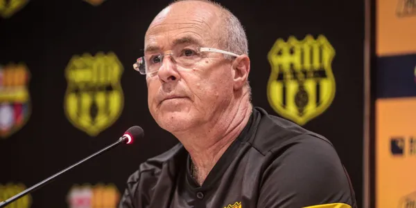 Jorge Célico habló luego de la derrota de Barcelona SC en la primera final