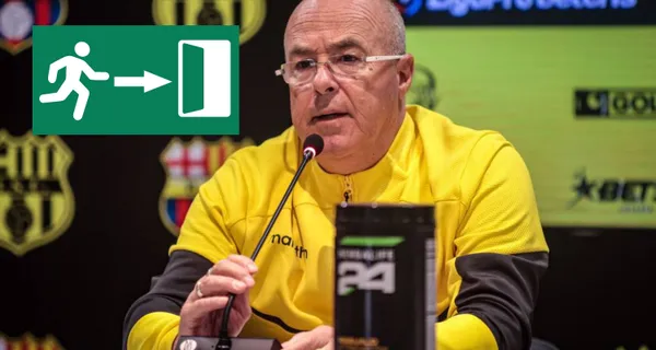 Jorge Célico no la pasa bien en Barcelona SC y se empieza a dudar de su continuidad, por lo que le pusieron una condición para irse