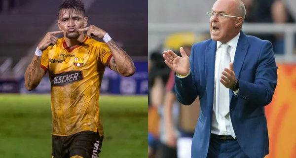 Jorge Célico se despidió de Carlos Garcés en su último día en Barcelona SC