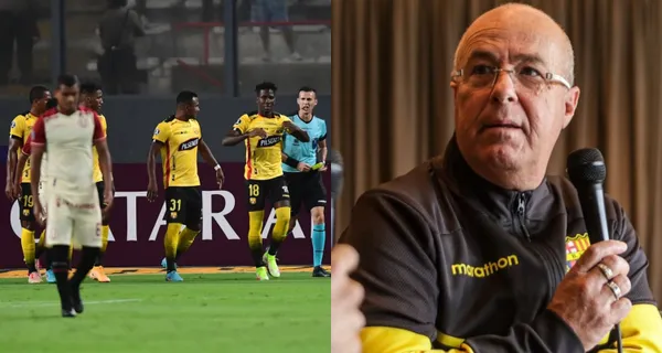 Jorge Célico vio el partidazo que hizo ante Universitario y aunque ya tenía un pie fuera de Barcelona SC, ahora se pone de titular fijo