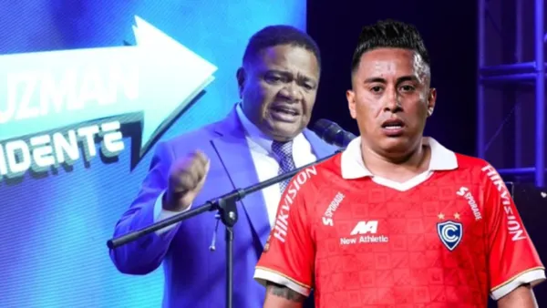 Jorge Guzmán y Christian Cueva