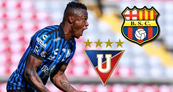 José Angulo pasó a Liga de Quito este 2023, luego que años pasados se puso la camiseta de Barcelona SC