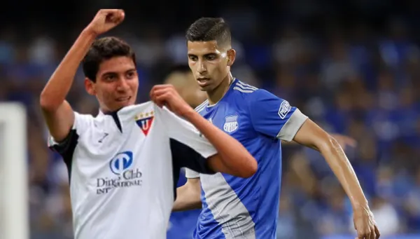 José Cevallos Jr en LDU y Emelec