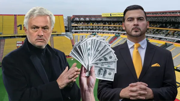 José Mourinho y Antonio Álvarez (Foto tomada de: Extra/API/Metro)