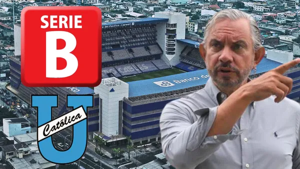 José Pileggi en el Estadio Capwell (Foto tomada de: Wikipedia/Ecuavisa/ESPN/Wikipedia)