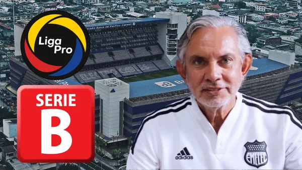 José Pileggi (Foto tomada de: Wikipedia/Emelec/Liga Pro)