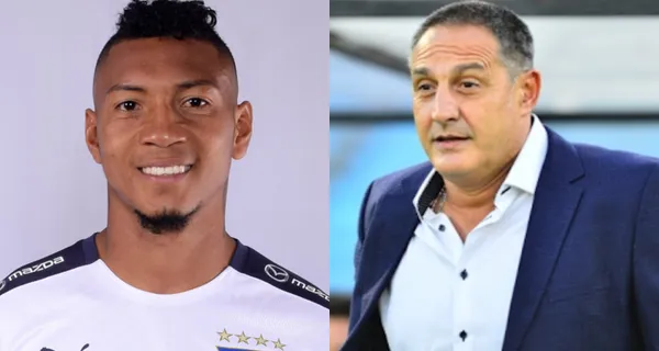 José Quintero está practicando su remate de media y larga distancia. Con un remate furibundo sorprendió a todos en los entrenamientos en Pomasqui