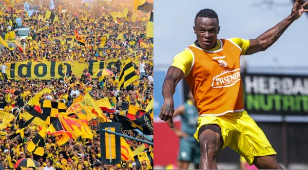 José Tin Angulo, luego de 4 años de inactividad, volvió a las canchas y tuvo minutos en el cotejo entre Barcelona SC y Guayaquil City