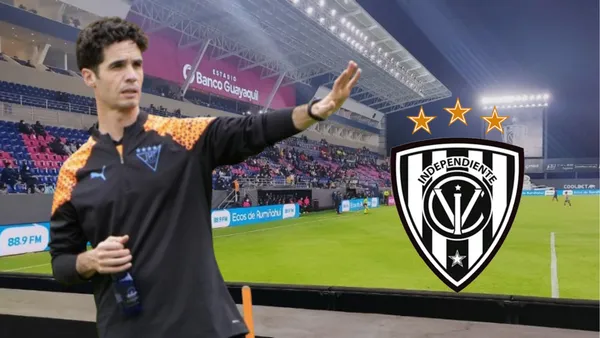 Josep Alcácer en el Estadio Banco de Guayaquil (Foto tomada de: Wikipedia/Liga de Quito)