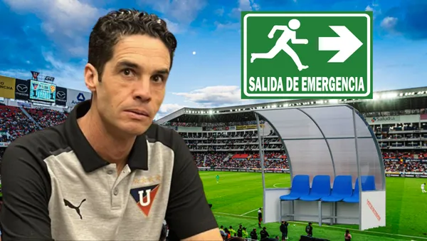 Josep Alcácer en el Estadio Rodrigo Paz Delgado (Foto tomada de: Liga de Quito/Conmebol/AC/